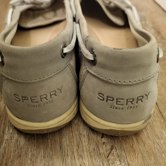 Sperry Firefish Boat Shoe Grey Size 9 - Picture 4 of 10